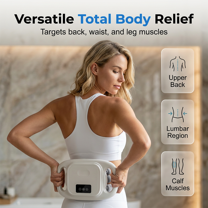 Cordless Muscle Massager with 16 Massage Heads