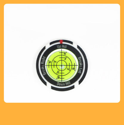 Precision Golf Green Reading Level & Ball Marker