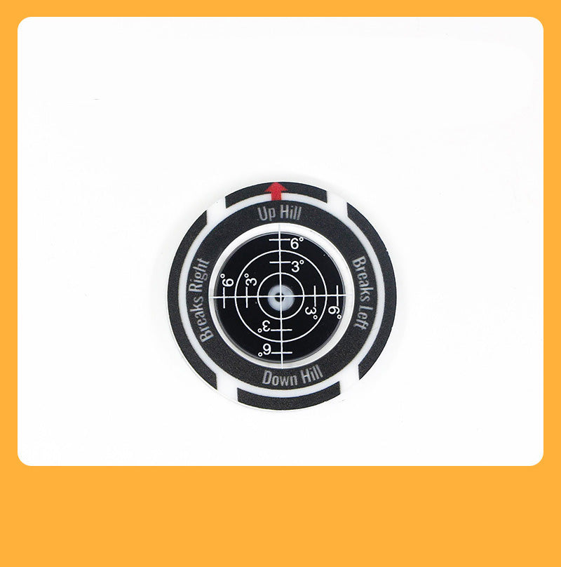 Precision Golf Green Reading Level & Ball Marker