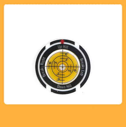 Precision Golf Green Reading Level & Ball Marker