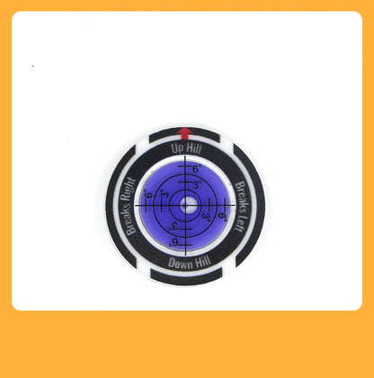 Precision Golf Green Reading Level & Ball Marker