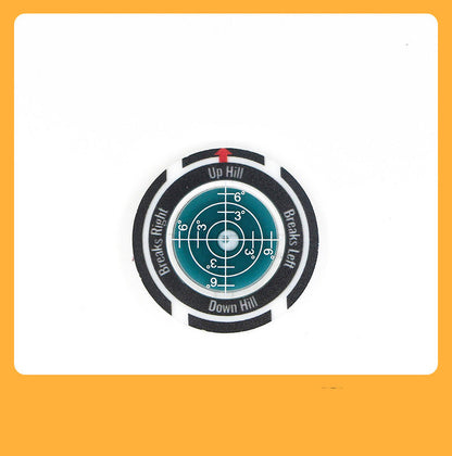Precision Golf Green Reading Level & Ball Marker