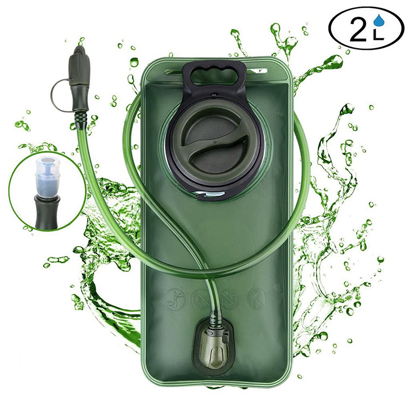 🔥50% Surprise Discount！🏕️Hydrate anytime, anywhere！💦2L Hydration Bladder with Quick-Release Tube
