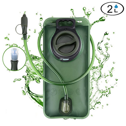 🔥50% Surprise Discount！🏕️Hydrate anytime, anywhere！💦2L Hydration Bladder with Quick-Release Tube