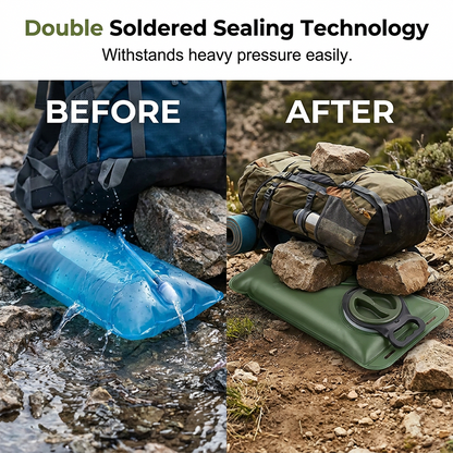 🔥50% Surprise Discount！🏕️Hydrate anytime, anywhere！💦2L Hydration Bladder with Quick-Release Tube